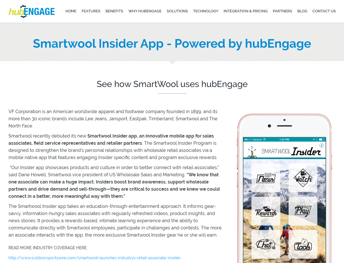 smartwool case study screenshot