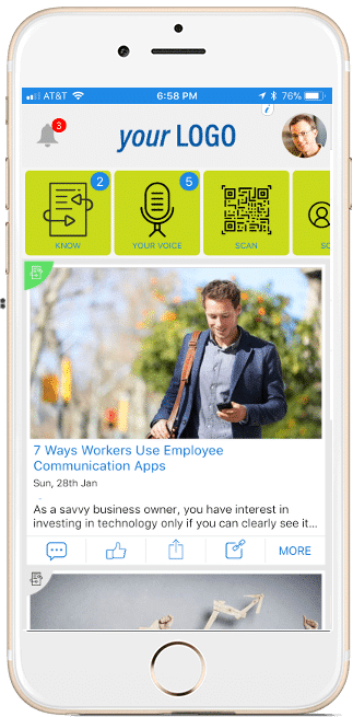 hubEngage features to engage employees