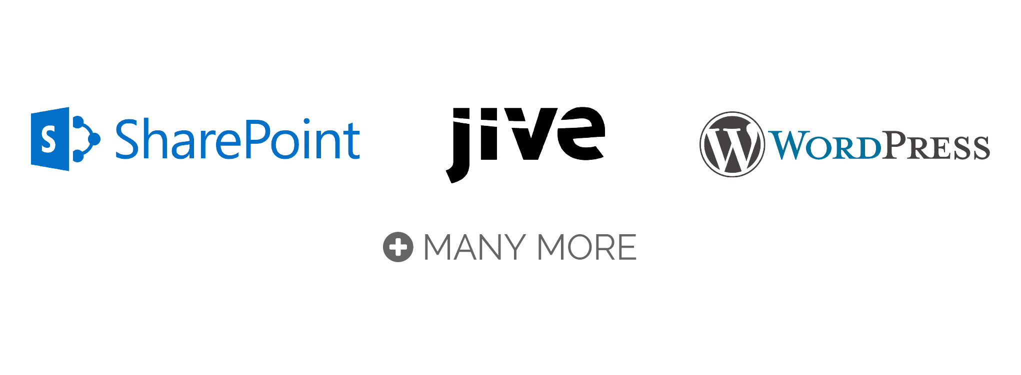 Sharepoint-hubEngage integration, Jive-hubEngage integration, WordPress-hubEngage integration,