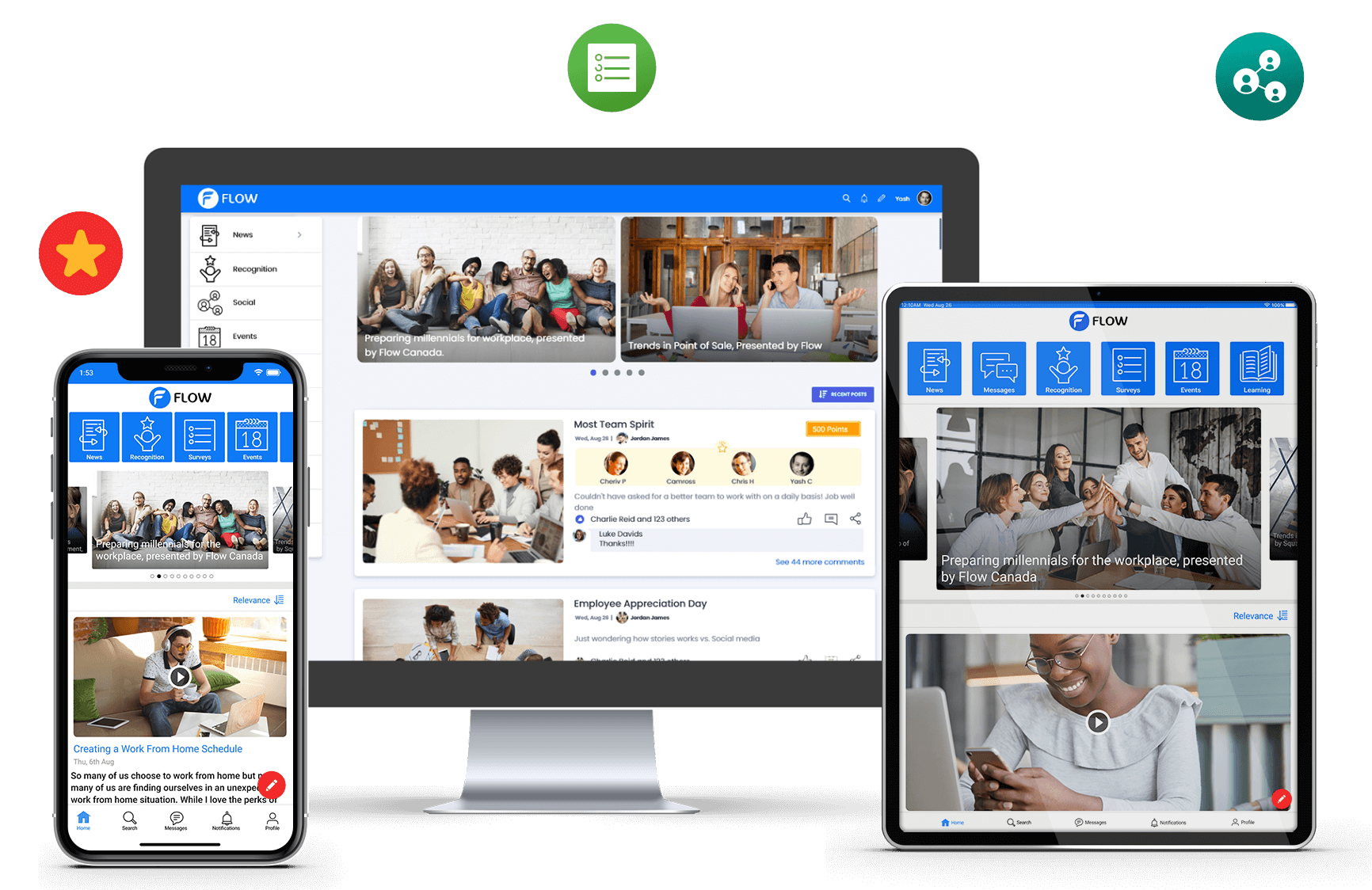 energy oil and gas employee experience platform