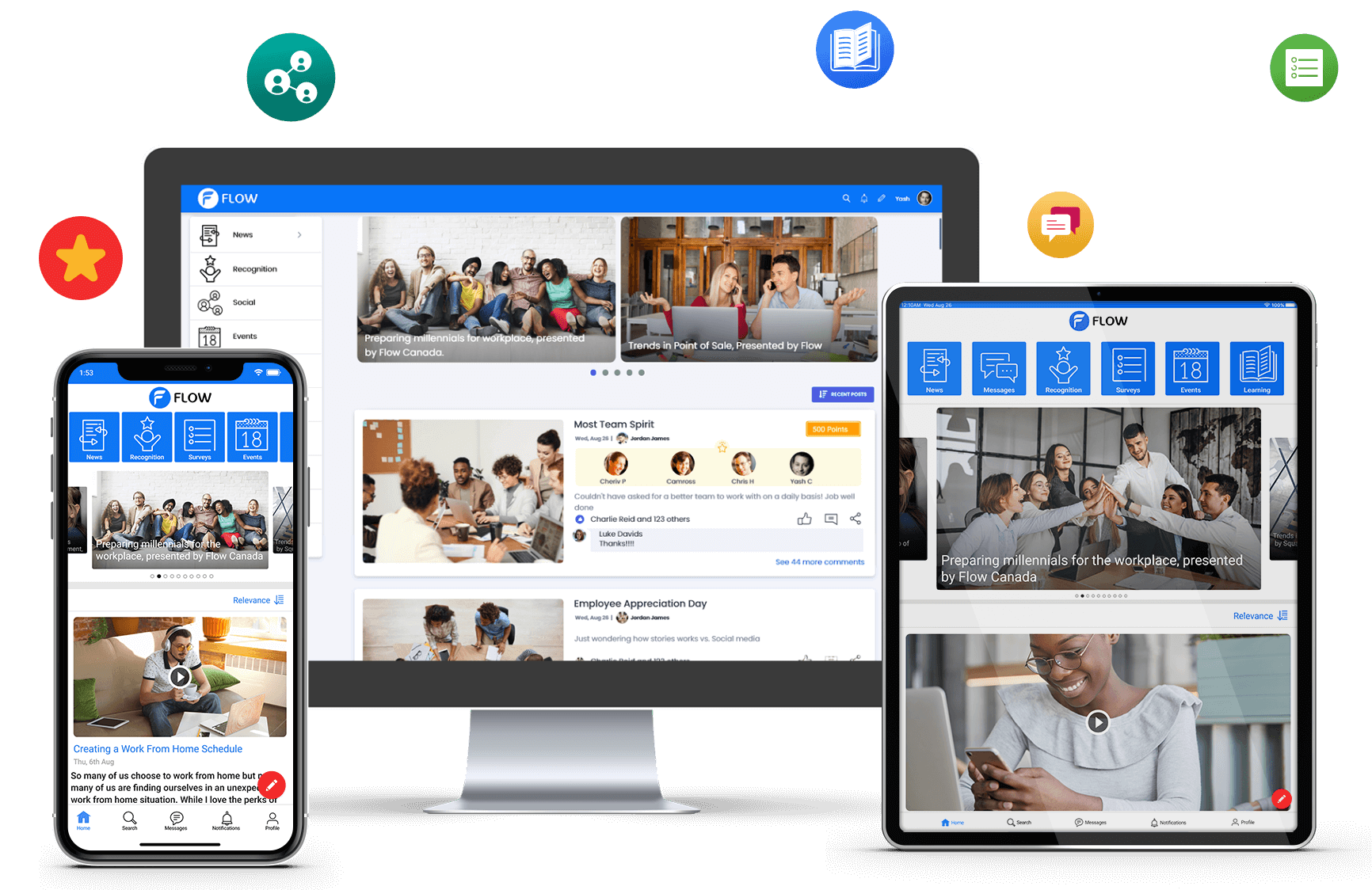 entertainment employee experience platform