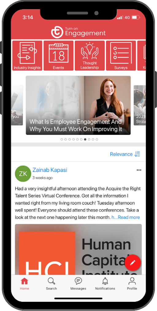 TOP HAT ENGAGE visual data 4