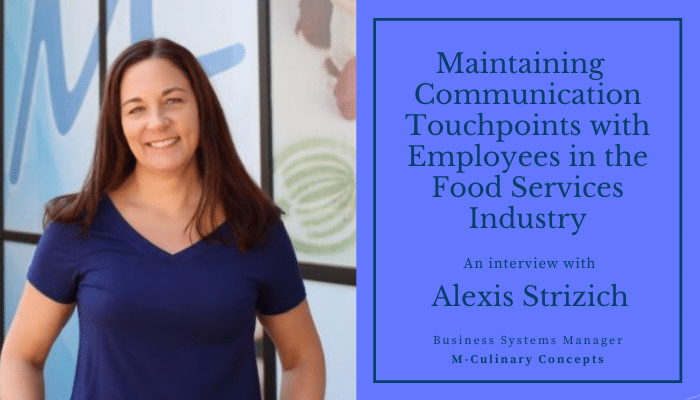 Alexis Strizich M-Culinary Concepts Case Study