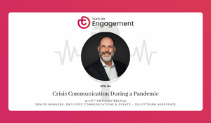 TOE Podcast - Episode 4 crisis communication during a pandemic