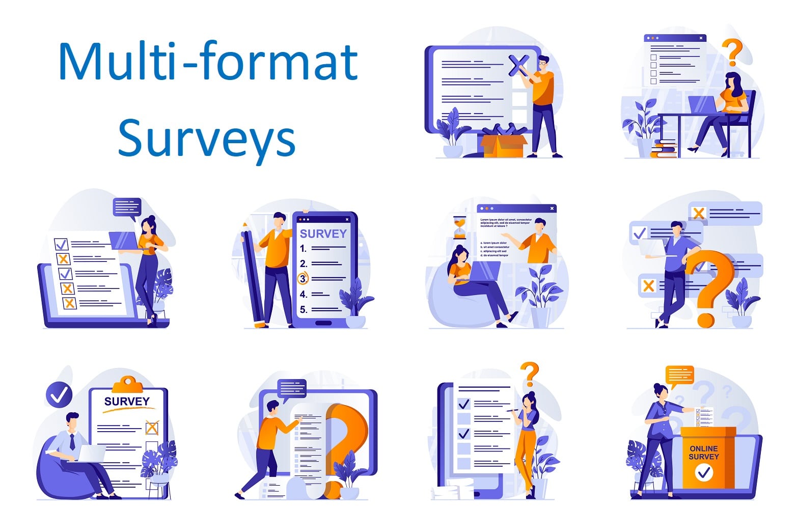 Multi-format surveys boost employee participation and help HR managers gather verified employee sentiment on a range of issues