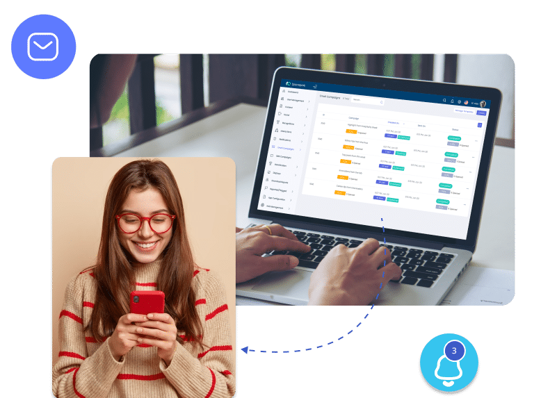 Create dynamic email lists with internal communications email platform / Internal newsletter software to target relevant employees