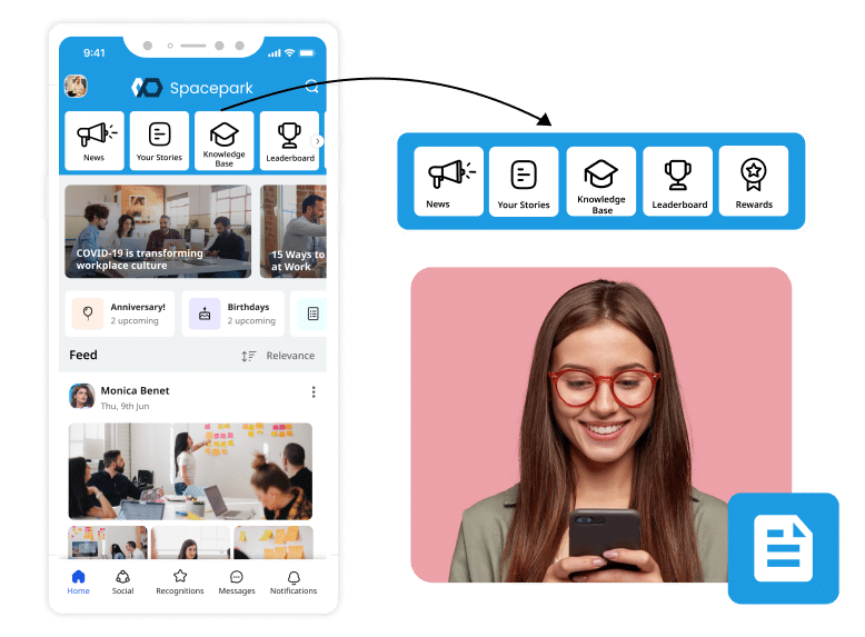 Your App for employee communication