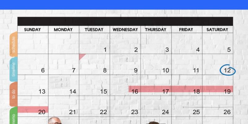 employee engagement calendar