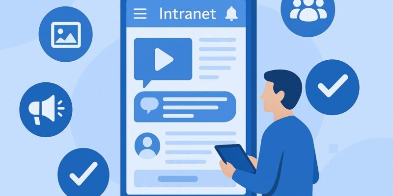 intranet apps, mobile intranet app, intranet mobile app