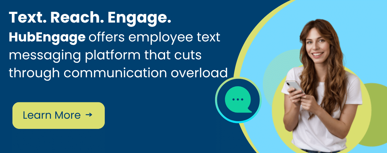 How Does Two Way SMS Messaging Work For Employees? - HubEngage