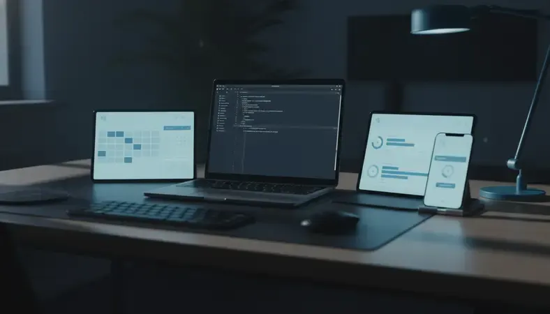 Side-by-side comparison of different scheduling software interfaces showing various features