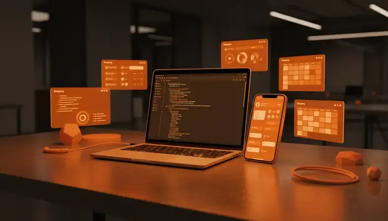 Clean scheduling interface showing weekly calendar view with employee assignments and availability indicators