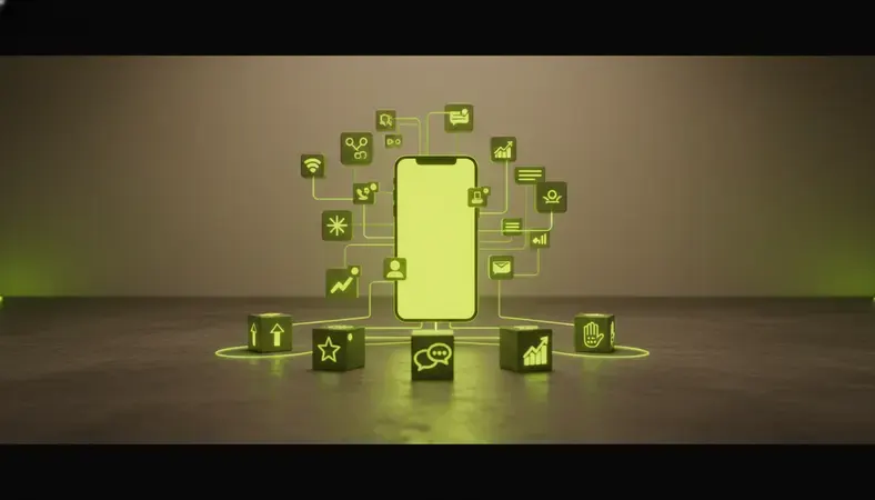 Diagram showing five components of employee experience strategy: onboarding, recognition, communication, development, and feedback