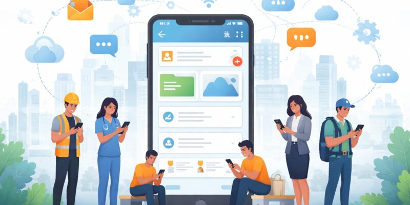 Employee Mobile Intranet App For A Connected Workforce
