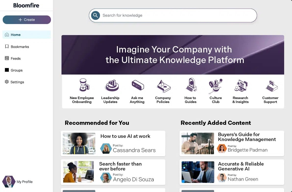 bloomfire review, bloomfire pricing,