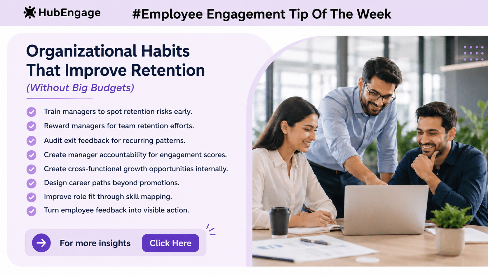 Employee engagement tip of the week