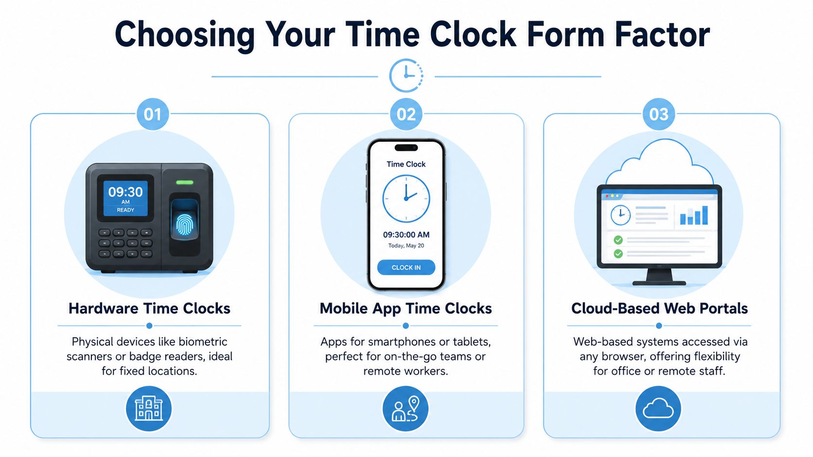Best Time Clocks for Small Business in 2026