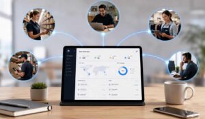 Distributed Team Management using unified employee experience.