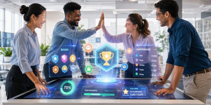 How Gamification Boosts Employee Engagement In Small Businesses And Distributed Workforce?