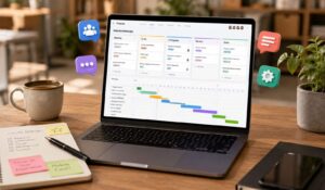 project management software dashboard