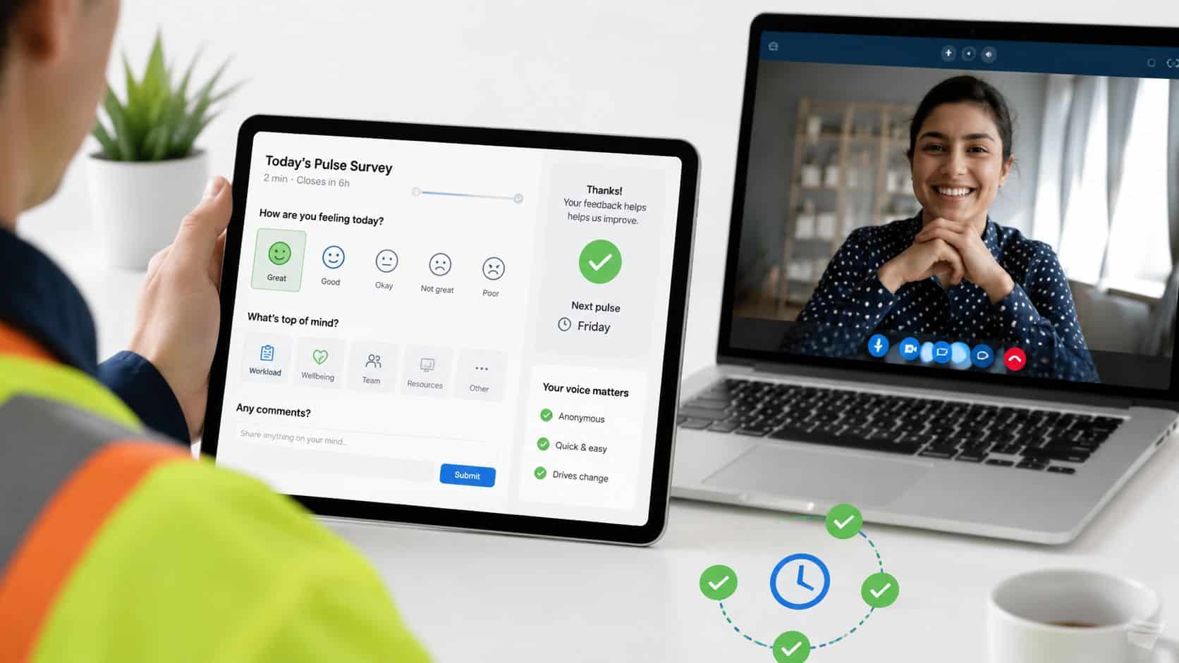 Employee Pulse Survey Best Practices For Distributed Workforce