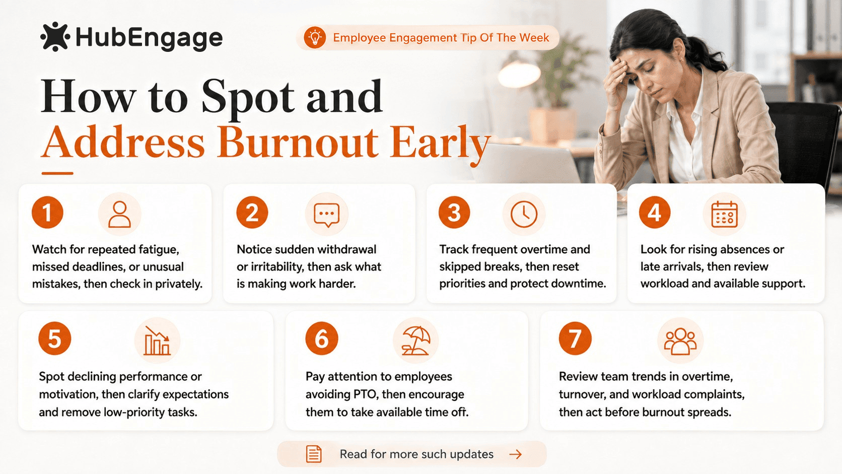 How to spot and address burnout early